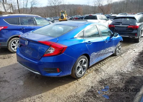 2020 Honda Civic Lx z USA, uszkodzony, nr VIN 2HGFC2F63LH500339